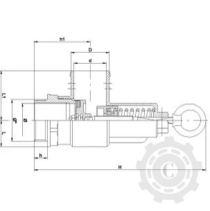 VENTIL DE SIGURANTA  1 1/2"
