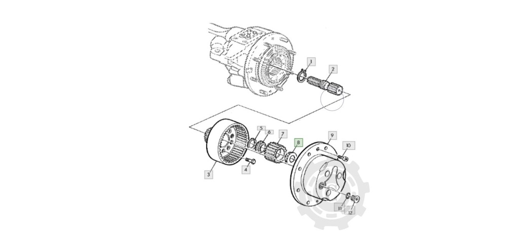 RULMENT CONIC AL79843