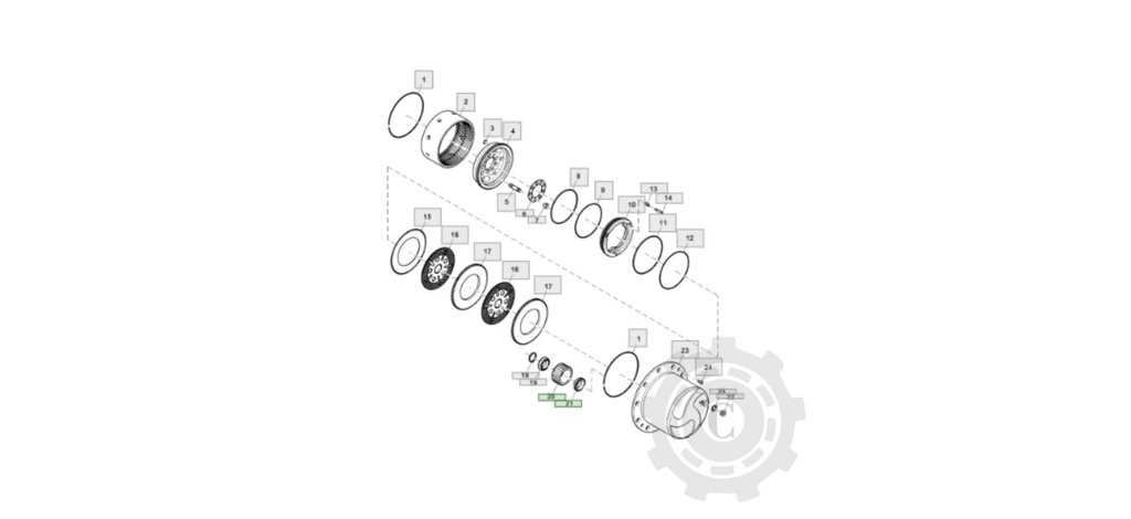 RULMENT CONIC AL160139