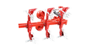 PLUG REVERSIBIL HIDRAULIC 3 BRAZDE