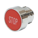 Cap buton comanda STOP rosu Ø 22mm LAY5
