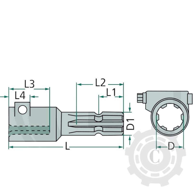 61475001384118165 PIESA DE REDUCTIE