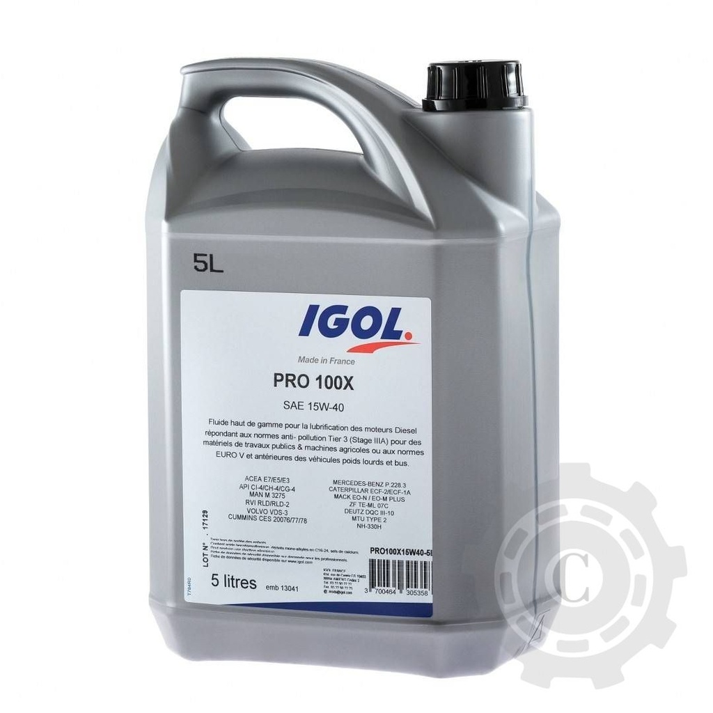 ULEI PRO100X 15W40 5L IGOL