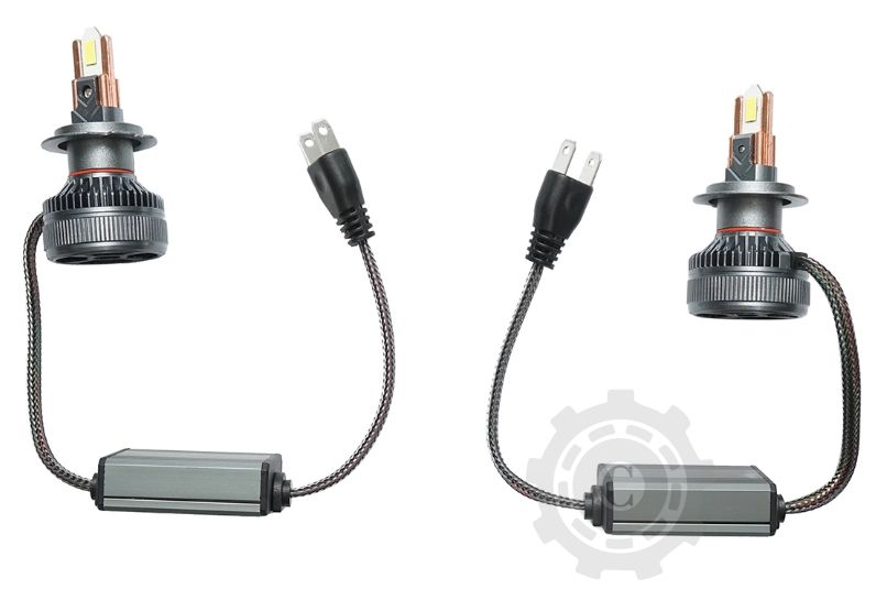 SET 2 BECURI LED H7 12-36V 60W LUMINA ALB RECE