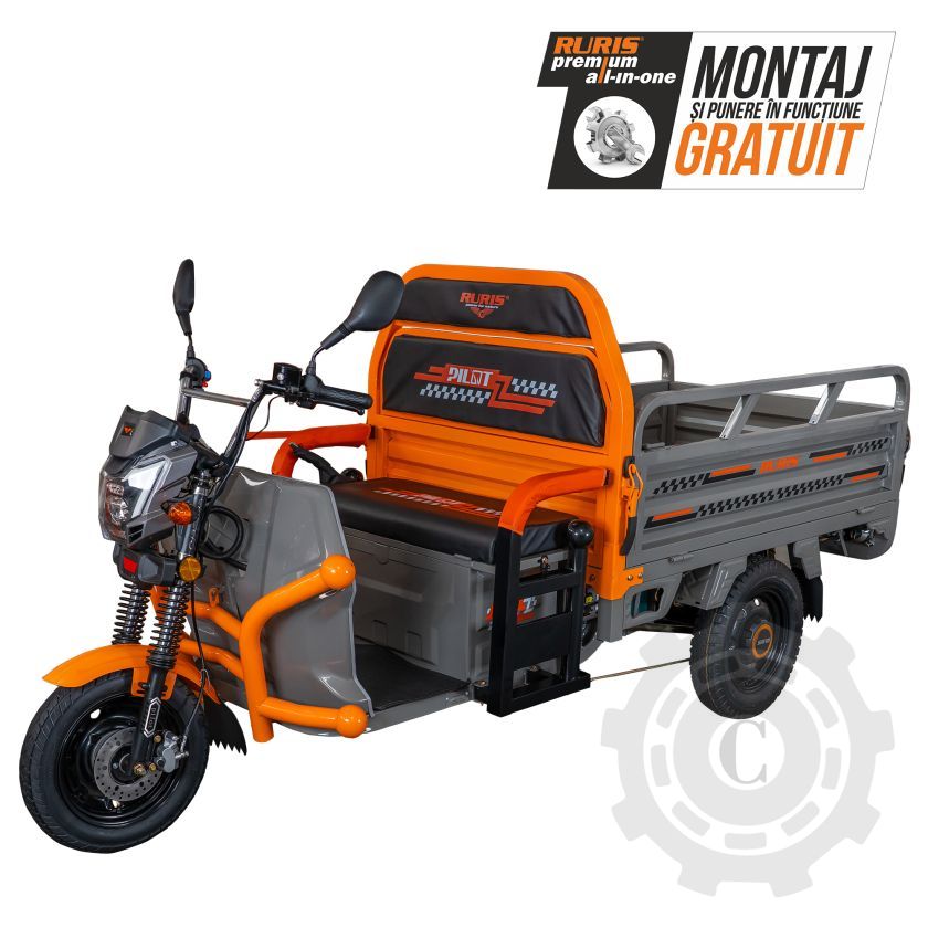 TRICICLU ELECTRIC CARGO RURIS PILOT3120G