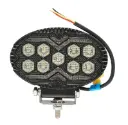 Proiector oval LED cu DRL 9-36V, 20W