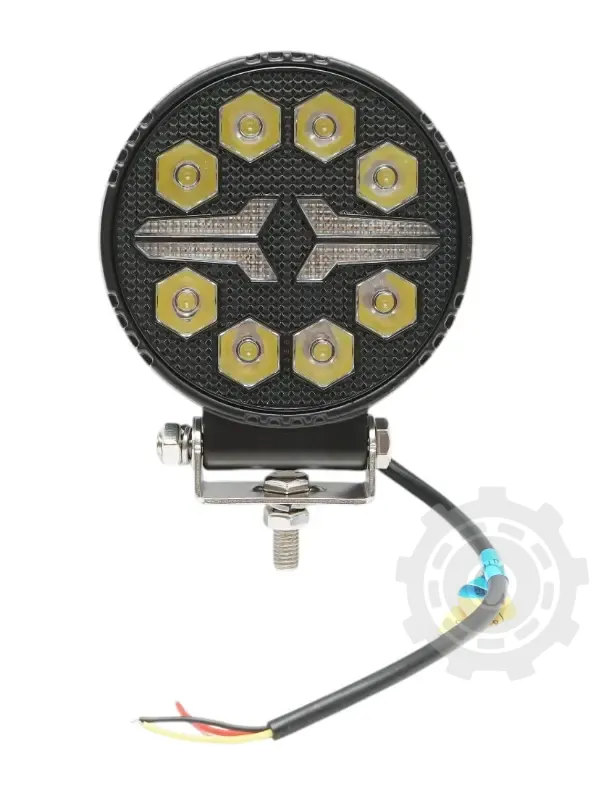 Proiector rotund LED cu DRL 9-36V, 20W