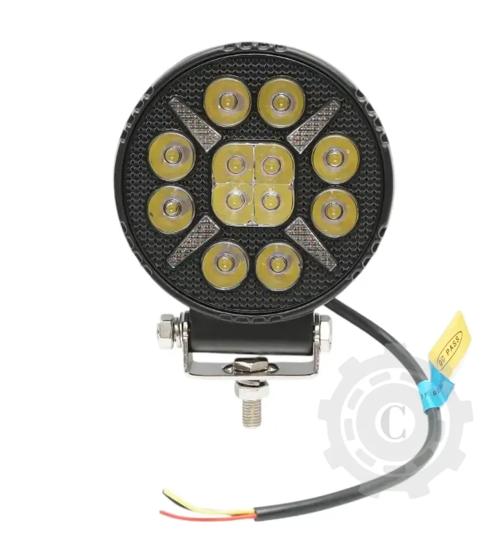 Proiector rotund LED cu DRL 9-36V, 22W