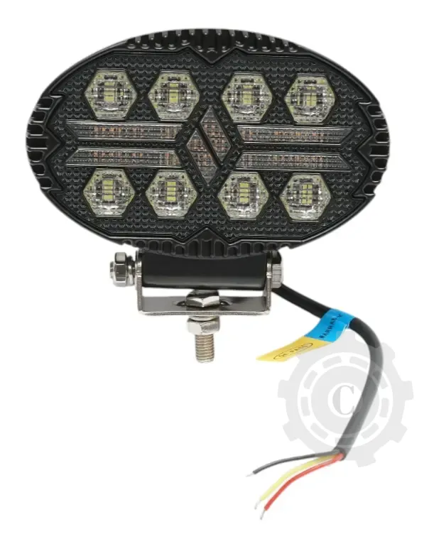 Proiector oval LED cu DRL 9-36V, 19W