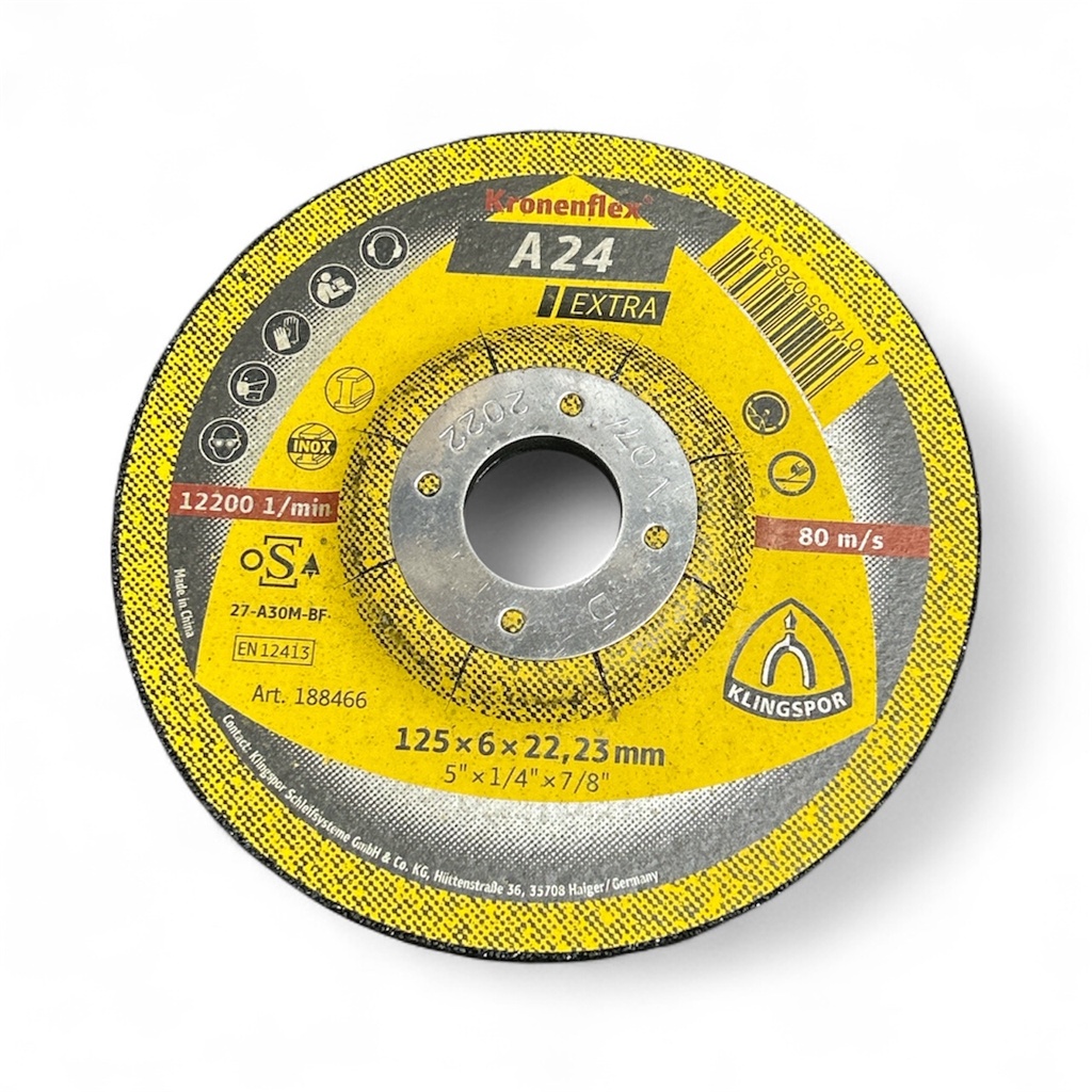 DISC POLIZAT 125X6X22.23 KLING