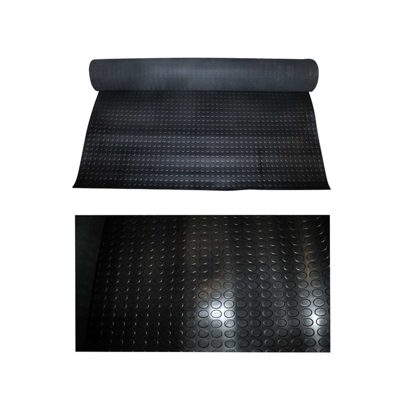 Covor cauciuc fara insertie si cu striatie 3mm L-10m