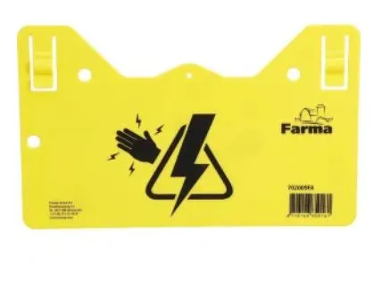 Indicator avertizare gard electric 1