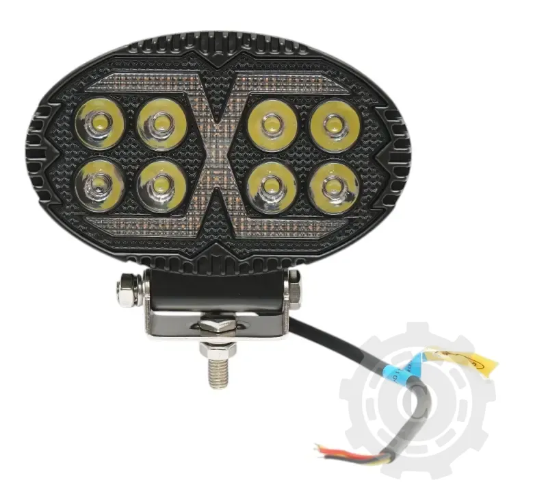 [CP084833] Proiector oval LED cu DRL 9-36V, 19W