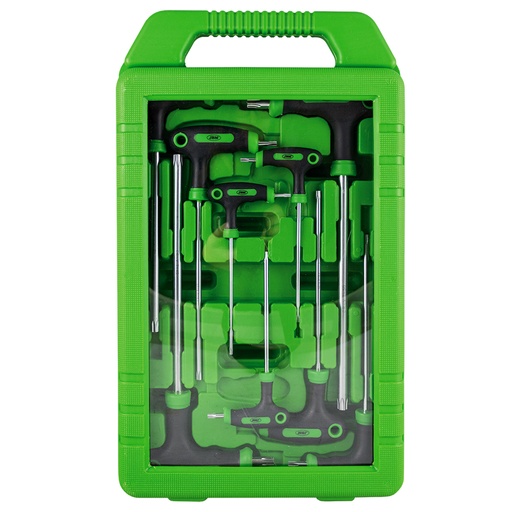 [CP015547] 51959 SET DE 9 ȘURUBELNIȚE TORX IN "T"