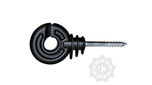 [CP061165] Izolator inelar negru surub diametru 5,0mm 50 buc. Farma