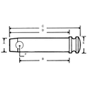 Z322149KR BOLT 22X149MM CATEG 1