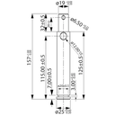 Z325145KR BOLT TIRANT CENTRAL 25X157MM