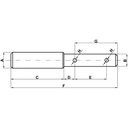 Z325168HKR BOLT 19/25MMCAT. 1/2