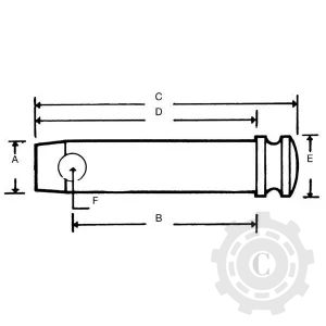 Z336130KR BOLT 36X130MM CATEG 3