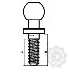 Z992270KR BOLT CAP SFERIC 22MM