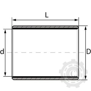 ZB505550BDA BUCSA LAGAR DE ALUNECARE