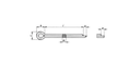942550 SET 10 BUC SPLINT DE SIGURANTA 2.5X50MM