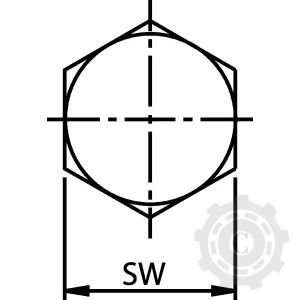 SURUB TUBULAR M12 DUBLU