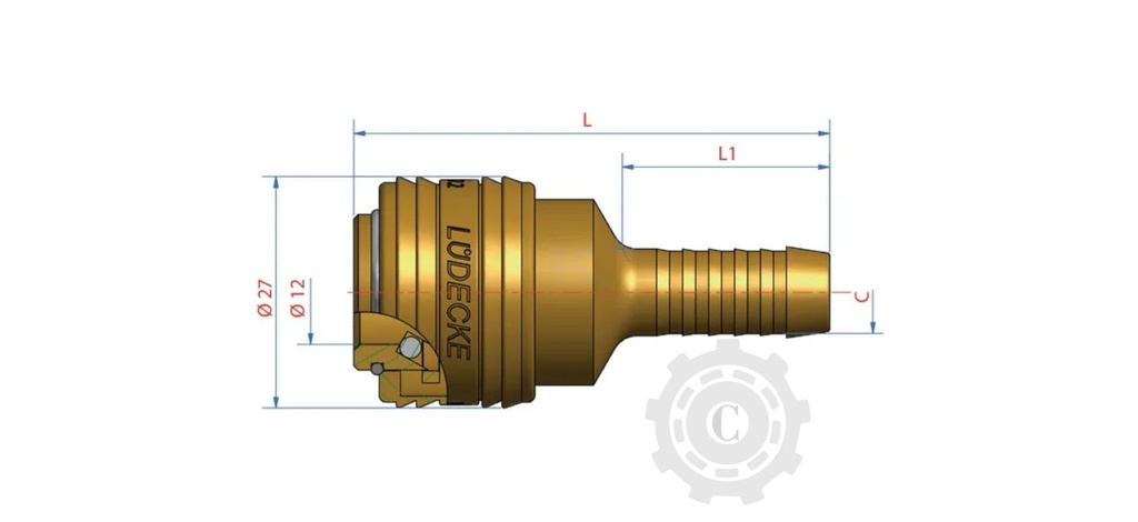 CUPLA RAPIDA 9MM