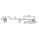 DINTE GREBLA ROTATIVA 490X98X8 PT KUHN