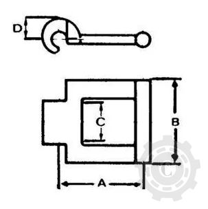ZA DE LANT KOHLSWA 41.7X42.5X7.2MM