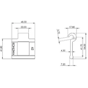ZA DE LANT KOHLSWA 41.7X42.5X7.2MM