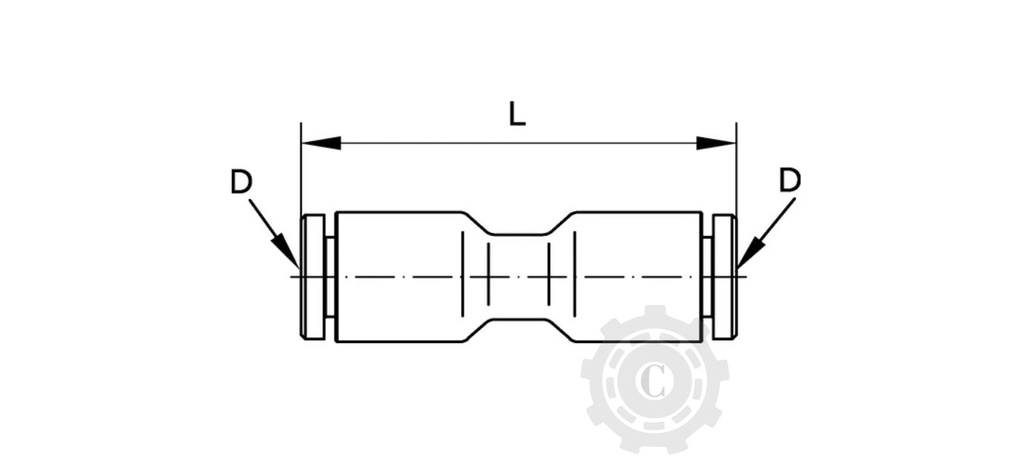 CONECTOR 16MM