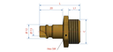 CUPLA AER TATA 1/4" BSP