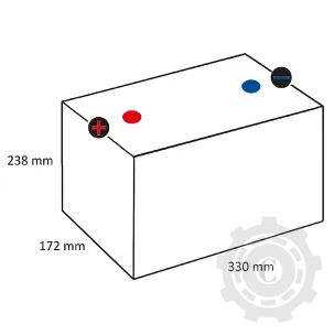 BATERIE AGREMENT 12V 150AH 800A