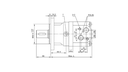 SMS80A432YGP Motor orbital 80cc gopart