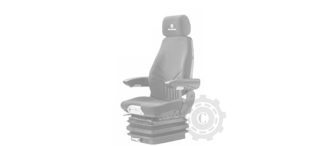 I20345KR Husă scaun material textil neagră potrivită pentru Grammer