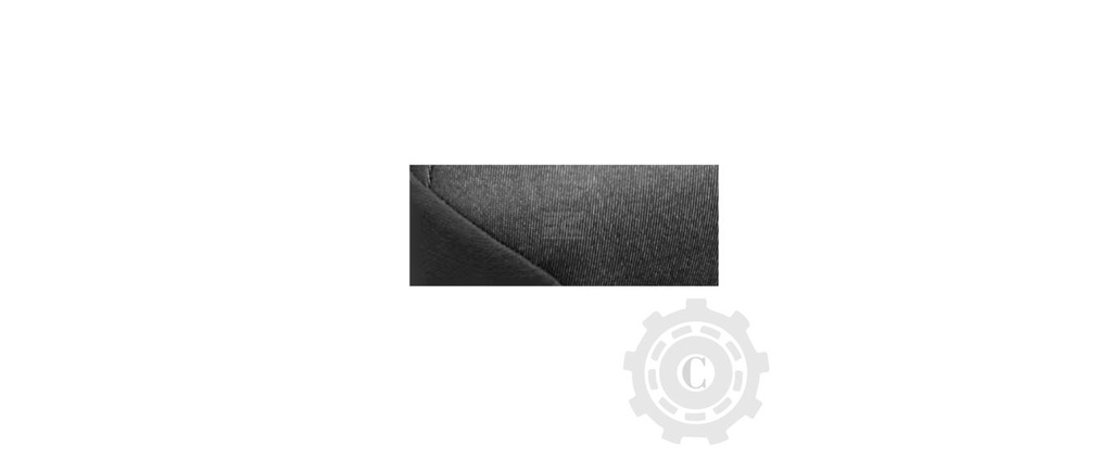 I20345KR Husă scaun material textil neagră potrivită pentru Grammer