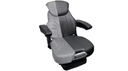 I20345KR Husă scaun material textil neagră potrivită pentru Grammer