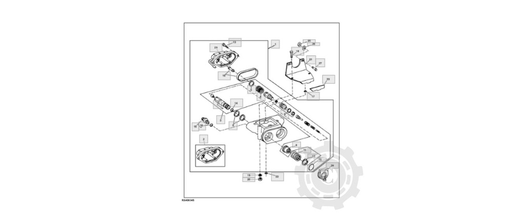 Cupla hidraulica rapida John Deere