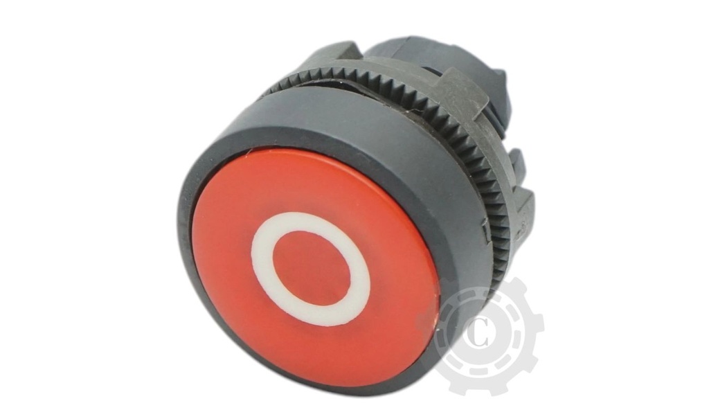 Cap buton comanda stop rosu Ø 22mm 