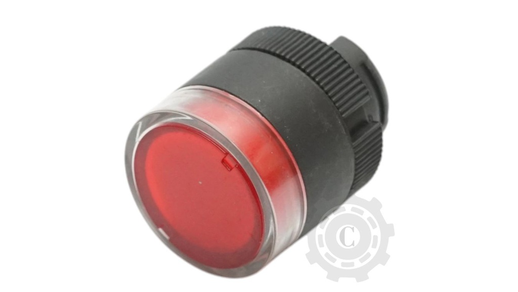 Cap buton comanda iluminat rosu Ø 22mm LAY5