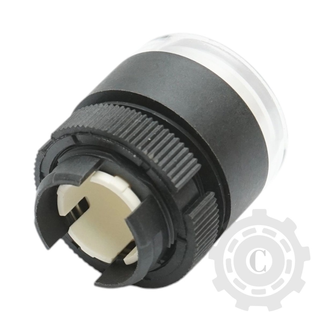 Cap buton comanda iluminat alb Ø 22mm LAY5