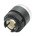 Cap buton comanda iluminat alb Ø 22mm LAY5