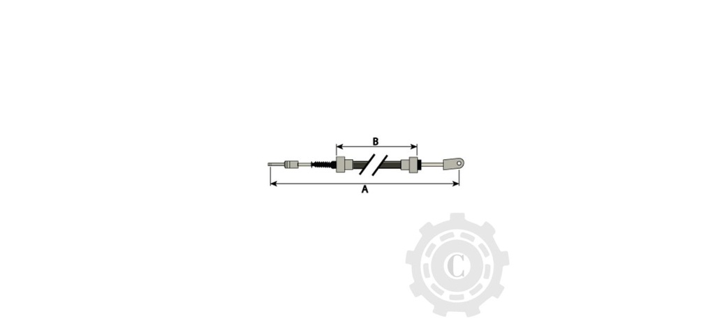 CABLU AMBREIAJ JD B127728