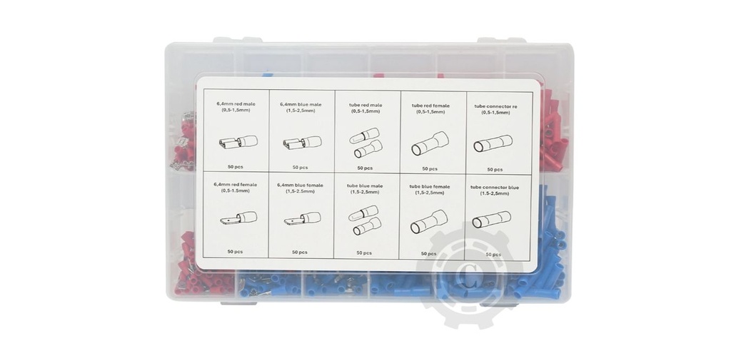 Trusa papuci electrici izolati mama-tata 450 piese