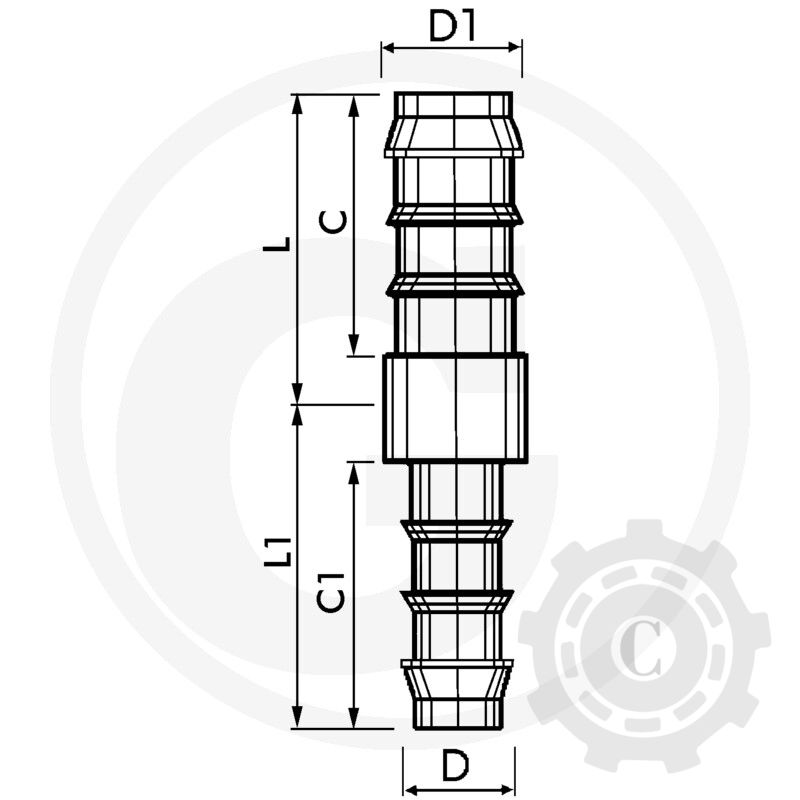 Conector direct 12-10-PA