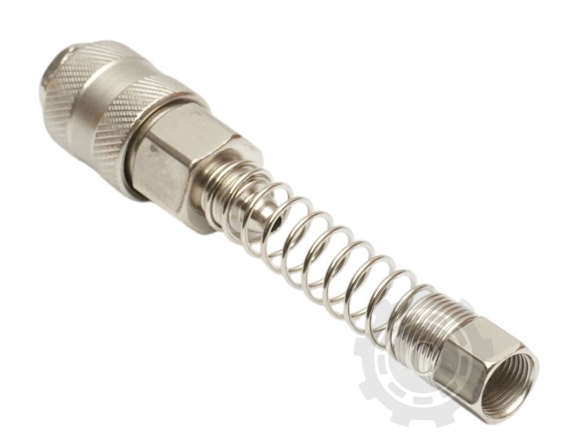 Cupla rapida mama aer comprimat cu arc de protectie 1/4