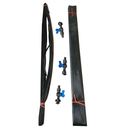 Solar de gradina 1000x400x230cm cu sistem irigare, folie verde PE cu plasa 180g/mp UV, 20 ferestre, 2 usi, teava otel galvanizat 25mm