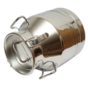 Bidon de inox pentru lapte cu capac 20L aparat de muls vaci