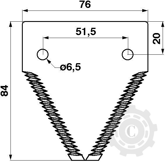LAMELA CUTIT 611203.0